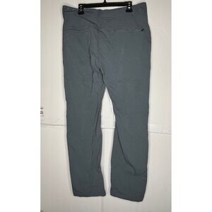 Royal Robbins Mens Active Fit Hiking Pants Grey Nylon Stretch 36x32 Outdoor